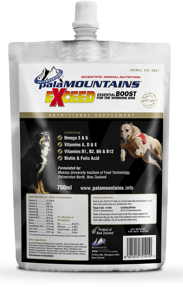 palaMOUNTAINS Exceed 750ml pouch